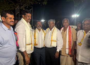 On the occasion of honoring Mr. Komati Jayaram, the Government of Andhra Pradesh Representative in North America, by the NTR Literature Committee.