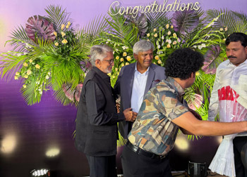 On the occasion of honoring Mr. Komati Jayaram, the Government of Andhra Pradesh Representative in North America, by the NTR Literature Committee.