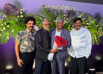 On the occasion of honoring Mr. Komati Jayaram, the Government of Andhra Pradesh Representative in North America, by the NTR Literature Committee.