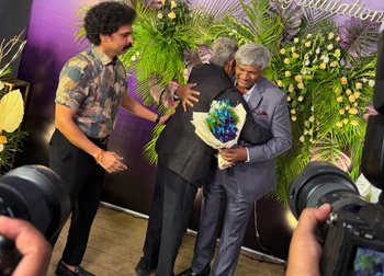 On the occasion of honoring Mr. Komati Jayaram, the Government of Andhra Pradesh Representative in North America, by the NTR Literature Committee.