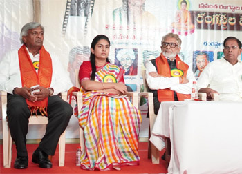 Award Presentation Ceremony for TEJASWI PODAPATI (Chair Person - AP Cultural Commission)
